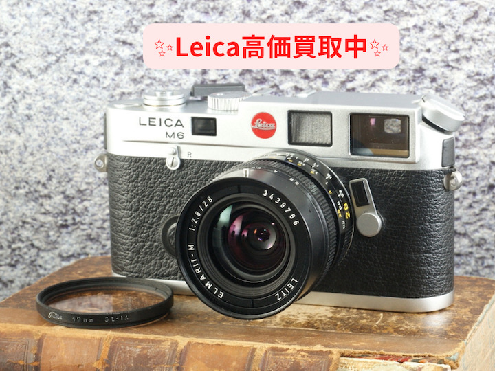 Leica M6 / ELMARIT-M 28mm f2.8 をお買取しました。